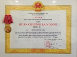Huân chương lao động hạng Ba - Đ/c Dương Hùng Văn 