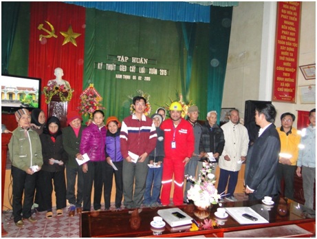 Công Đoàn Công ty PTSC – POS trao quà tặng hỗ trợ các gia đình khó khăn, tại huyện Tiền Hải, Thái Bình